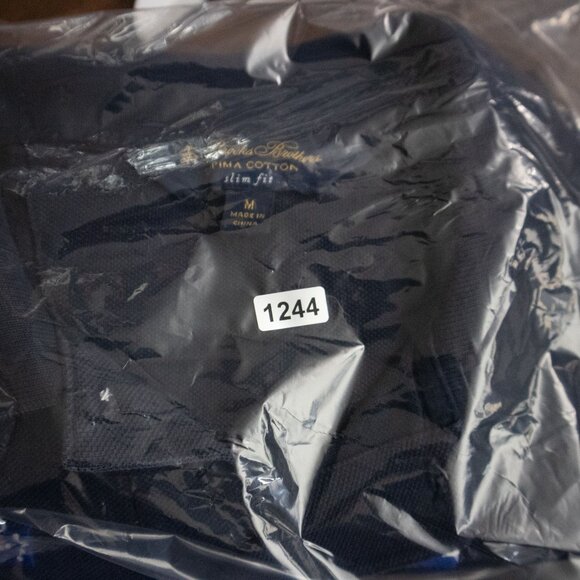 Brooks Brothers Multi Flag Slim Fit Button Up Shirt Medium - Picture 7 of 7